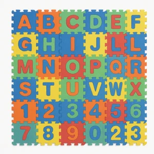 Set Big Puzzle – 36 Tappetini in EVA 15×15 cm (Alfabeto & Numeri) – Gioco Educat - Foto 1 di 3