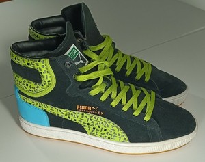 puma first round green black