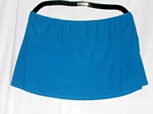 Swimsuit Skirted Bottom Size 24 3X Country Blue New Directions New - Picture 1 of 3