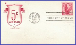 USA3 #C50 U/A HOUSE OF FARNAM FDC Eagle - Imagen 1 de 1