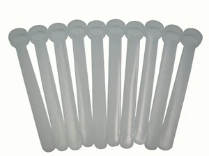 10 Pack Plastics Scoops for Powder and Cosmetics 1.25 CC 1/4 Teaspoon BPA Free - Picture 1 of 2