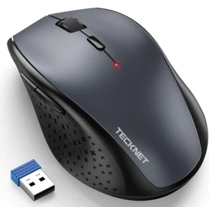 TeckNet 2.4G Classic Wireless Mouse 3200 DPI, 6 Adjustment Levels, Nano USB - Picture 1 of 5