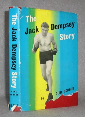 Vintage Sports Boxing Book The Jack Dempsey Story Gene Schoor w/DJ 1st Edition - Image 1 of 4