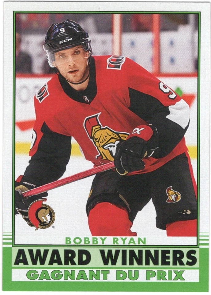 20-21 2020-21 Upper Deck 2 Bobby Ryan Award RETRO OPC UPDATE #606-Senators - Image 1 of 1