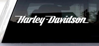 x2 Harley Davidson Tank Decals Harley Davidson Stickers Motorcycle Bike Helmet - Изображение 1 из 2