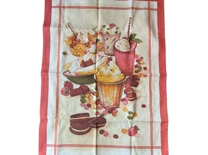 SUR LA TABLE 100% COTTON KITCHEN TOWEL 20"X27” MADE in ITALY - Picture 1 of 8
