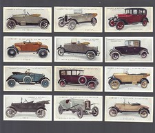 CIGARETTE CARDS.Lambert & Butler Tobacco.MOTOR CARS 1st.(Full Set of 25).(1922).