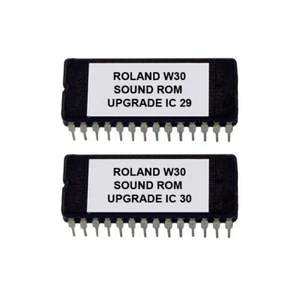 Roland W-30  New sound rom Upgrade Firmware "Vintage Analog" for W30 Eprom Chip - Foto 1 di 2