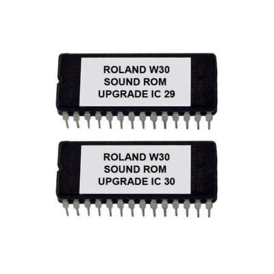 Roland W-30  New sound rom Upgrade Firmware "Vintage Analog" for W30 Eprom Chip - Image 1 of 2
