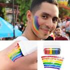 Bâtons de maquillage fierté fête visage intense peinture corps drapeau amusant événement gay