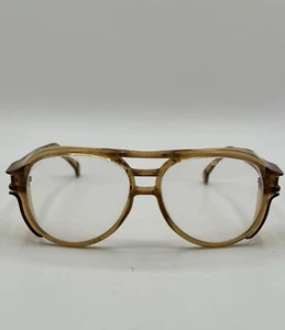 Vintage Clear/Brown American Optical Frames Z87 Glasses Aerosite USA - Picture 1 of 5