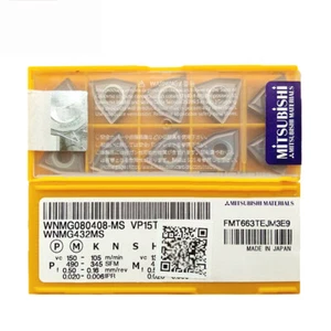 MITSUBISHI WNMG080408 NX2525 Carbide Inserts CNC⊕IK - Picture 1 of 4