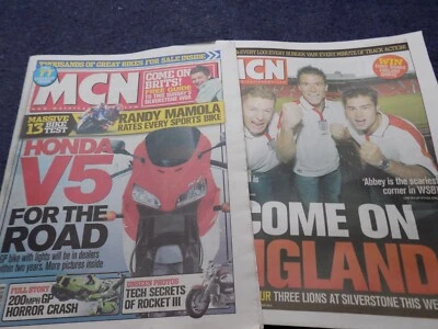 MCN/Triumph Tiger/Kawasaki ZX6/Yamaha R6/Ducati 749R/Suzuki GSXR600/Honda CBR600 - Image 1 of 4