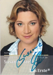 Susanne SZELL, dt. Schauspielerin, Verbotene Liebe 2013-2014, Original-Autogramm - Bild 1 von 1