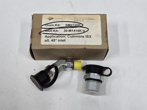 Detroit Diesel Cummins ISX Drain Kit SM2720K Inlet Kit 30-M1415K-V NOS - Picture 1 of 3