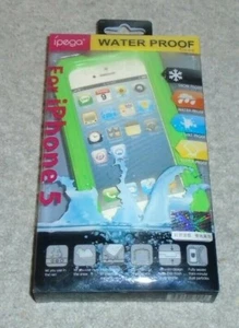Ipega Waterproof Case For iPhone 5 - w/ Lanyard NIP PG-i5005 Light Green - Foto 1 di 4