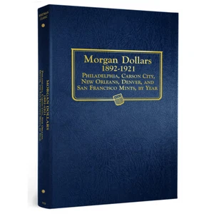 Morgan Silver Dollars (All Mints): 1892-1921 - Whitman Classic Coin Album - Picture 1 of 5