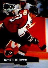 1991-92 Pro Set Flyers Hockey Card #451 Kevin Dineen