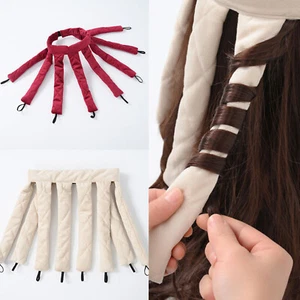 Whole head of curls no damage -Pro Octopus BLACK Heatless Hair Satin Curler 2024 - Picture 1 of 13