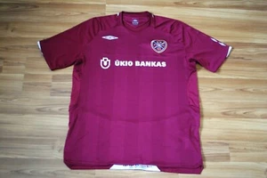 HEART OF MIDLOTHIAN JERSEY HOME FOOTBALL SHIRT 2008-2009 UMBRO TRIKOT MENS XL - Picture 1 of 7