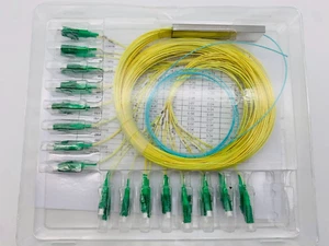 Corning 1x32 Single Mode PLC Splitter mini modules LC/APC 1m DT XB fibre optique CB - Photo 1/4
