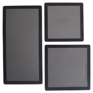 PC Hülle Staub Filter Netz Schwarz PVC Kühler Computer Schutz Abdeckung Horn Set - Bild 1 von 27