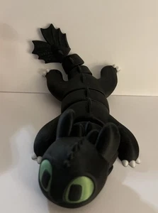 Toothless Dragon Figure, 3-D Printed, How To Train Your Dragon Toy, No Wings - Picture 1 of 4