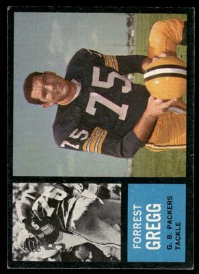 1962 Topps #70 Forrest Gregg Green Bay Packers - Image 1 of 2