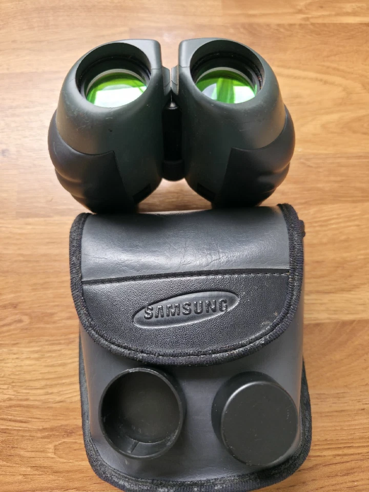 Samsung B 7x25N Vintage Compact Binoculars with Case Travel - Image 1 of 4