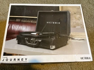 Victrola VSC-550BT-BK Giradischi stereo a 3 velocità - Nero - Foto 1 di 5
