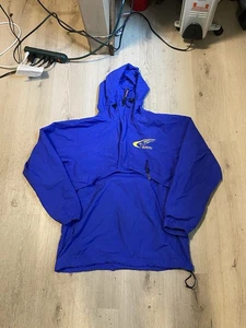 Subaru World Rally Team L.L. Bean Quarter Zip Windbreaker Size Medium  - Picture 1 of 5