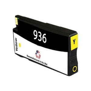 Cartuccia di inchiostro compatibile per HP 936 Giallo-USA - Foto 1 di 2