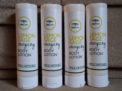PAUL MITCHELL Teatree Lemon Sage Energizing Body Lotion Travel  Size Lot of 4 - Image 1 of 3