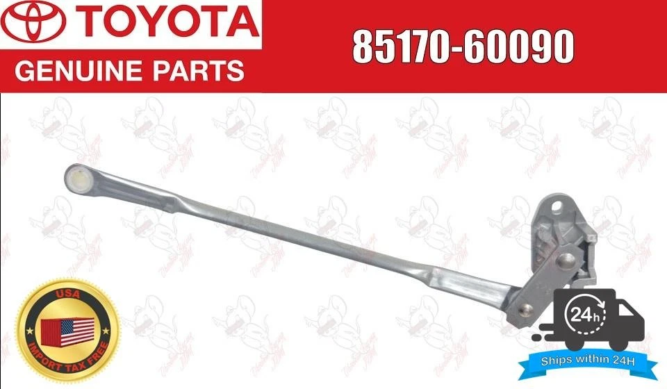 Conjunto de eslabones limpiaparabrisas trasero genuino Toyota Land Cruiser 100 UZJ100 85170-60090 OEM Foto 1 de 4