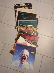 5x Scorpions 3x Van Halen 2x Whitesnake  Vinyl LP aus Sammlung - Picture 1 of 1