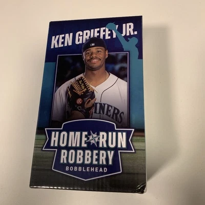 Ken Griffey Jr Seattle Mariners MLB 2024 SGA Bobblehead NIB Home Run Robbery - Image 1 of 4