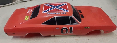 CARREGADOR DODGE 1969 VINTAGE 1/10 CARROCERIA DE CONTROLE REMOTO DUKES OF HAZZARD GENERAL LEE - Imagem 1 de 4