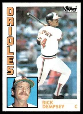 1984 Topps VTG Baseball Rick Dempsey Baltimore Orioles #272 - Image 1 of 2