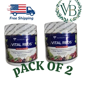 Gundry MD Vital Reds Mezcla de Polifenoles Suplemento de Digestión Energética Paquete de 2 - Imagen 1 de 4