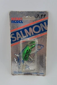 Vintage Rebel Salmon Deep Crawfish Crankbait Angelköder - Bild 1 von 1