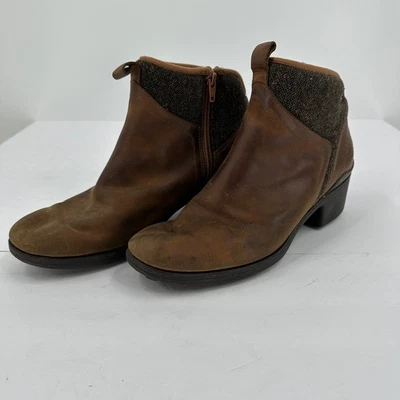 Merrell 女式防水踝靴 11 码防水短靴羊毛袖口 — 第 1/4 张图片