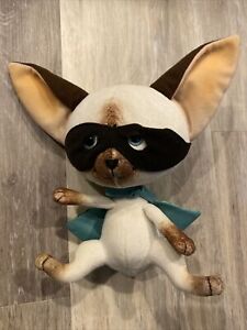 Skippy Jon Jones Siamese Plush Stuffed Cat Mask Chihuahua Skippyjon Toy 8”