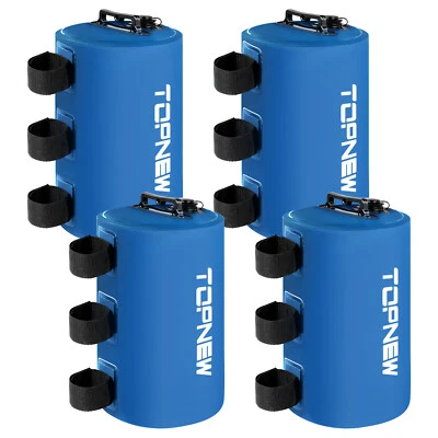 ZNCMRR Canopy Water Weight Bags Water Tent Weights Set of 4 Leg Weights Pop Canopy Blue
