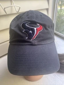 Houston Texans NFL Adult Trucker Hat Ball Cap Black 47 Strap Back - Picture 1 of 12