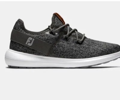 Zapato de golf FootJoy Flex para mujer 95751, negro gris, talla 6,5, nuevo con etiquetas Foto 1 de 4