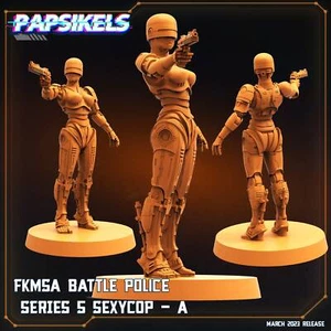 Sexycop FKMSA Battle Police Serie 5 - A | Miniaturas DnD | Juegos de mesa | - Imagen 1 de 1