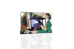 Interior With A Girl Drawing, Picasso - CANVAS OR PRINT WALL ART - Picture 1 of 2