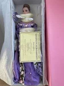 Tonner 2008 FAO schwarz exklusive 16" Vinyl Rapunzel Puppe neu im Karton + Ständer Echtheitszertifikat LE100 - Bild 1 von 24