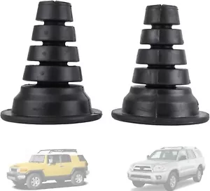 Pair Rear Coil Spring Insulator LH&RH For Toyota 4runner 03-09 FJ Cruiser 07-14 - Picture 1 of 11