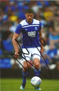 BIRMINGHAM: LUKAS JUTKIEWICZ SIGNED 6x4 ACTION PHOTO+COA - Picture 1 of 1